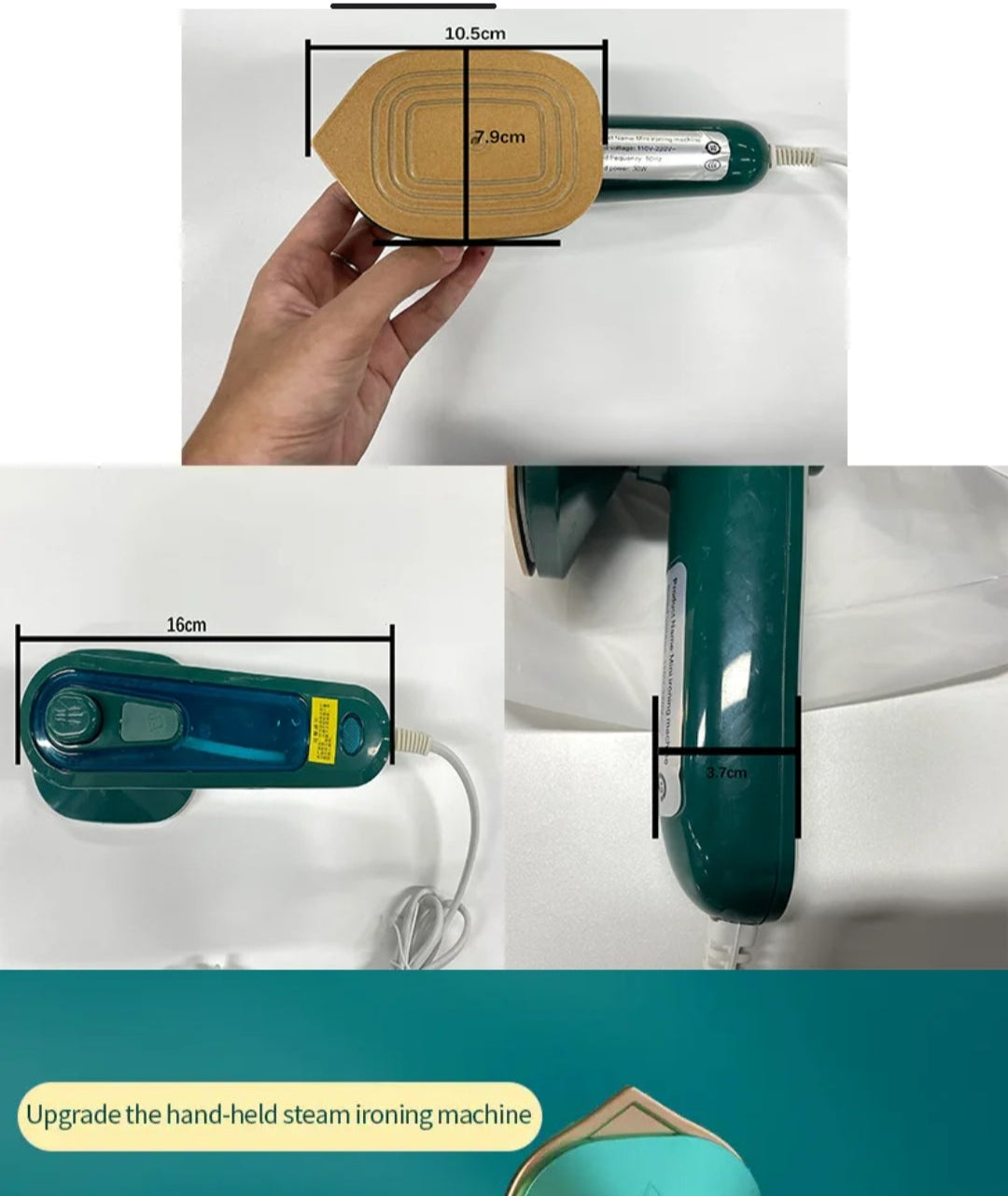 POTABLE STEAM IRON
