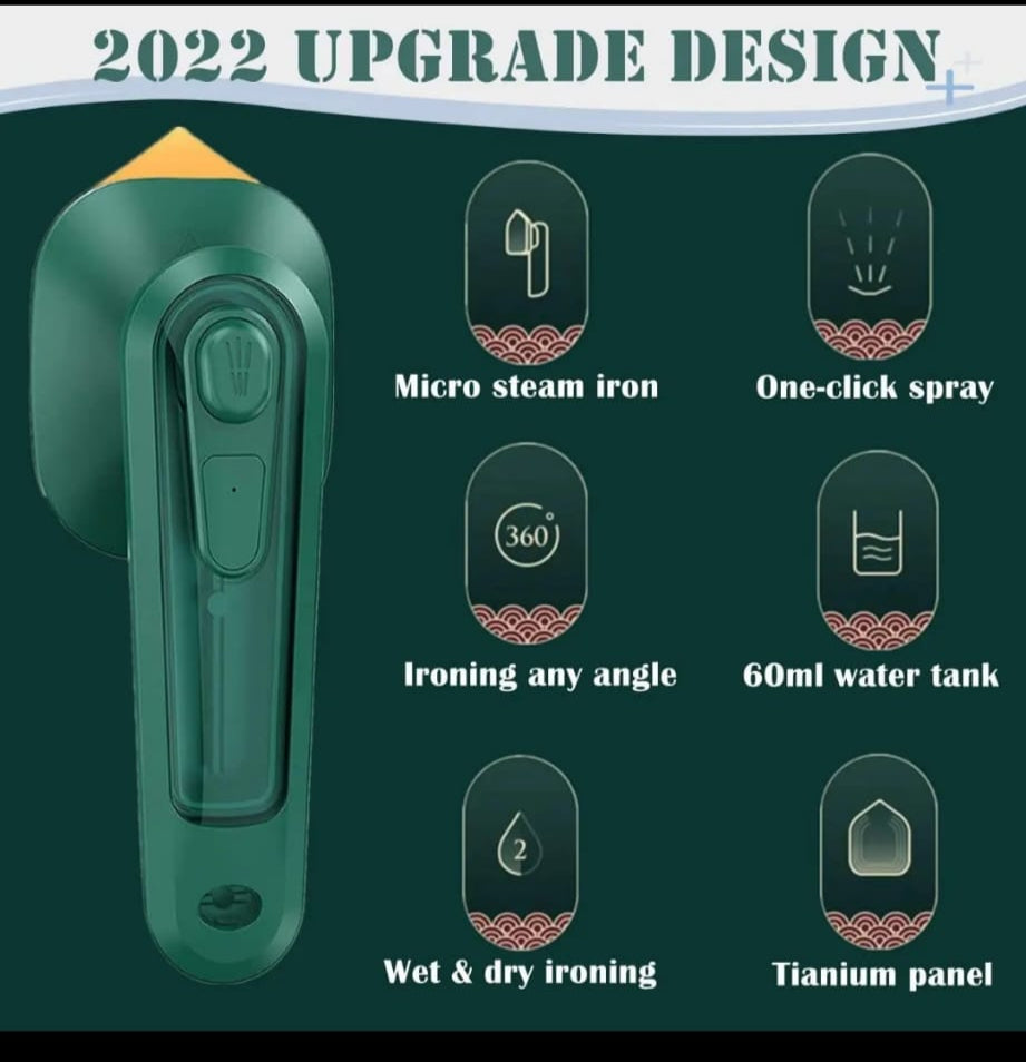 POTABLE STEAM IRON
