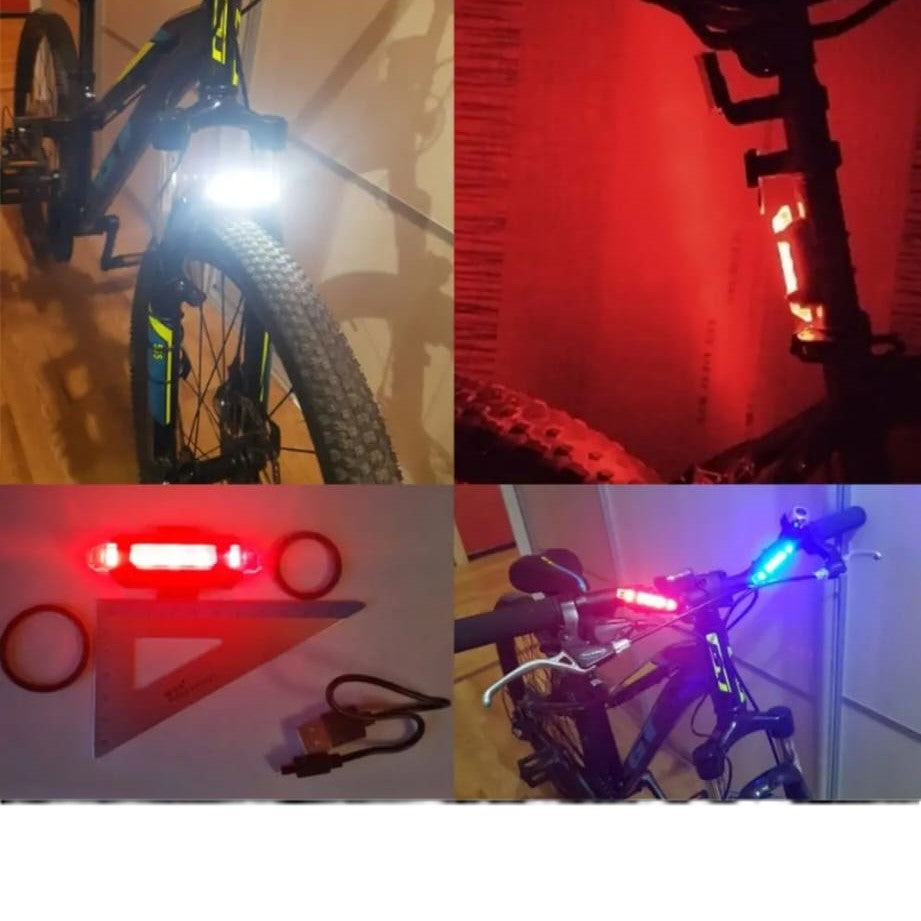 RECHARGABLE BIKE LIGHTS