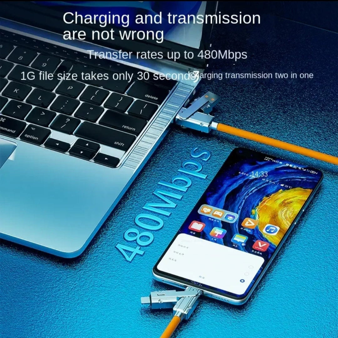 4 IN 1 PHONE CHARGER CABLE