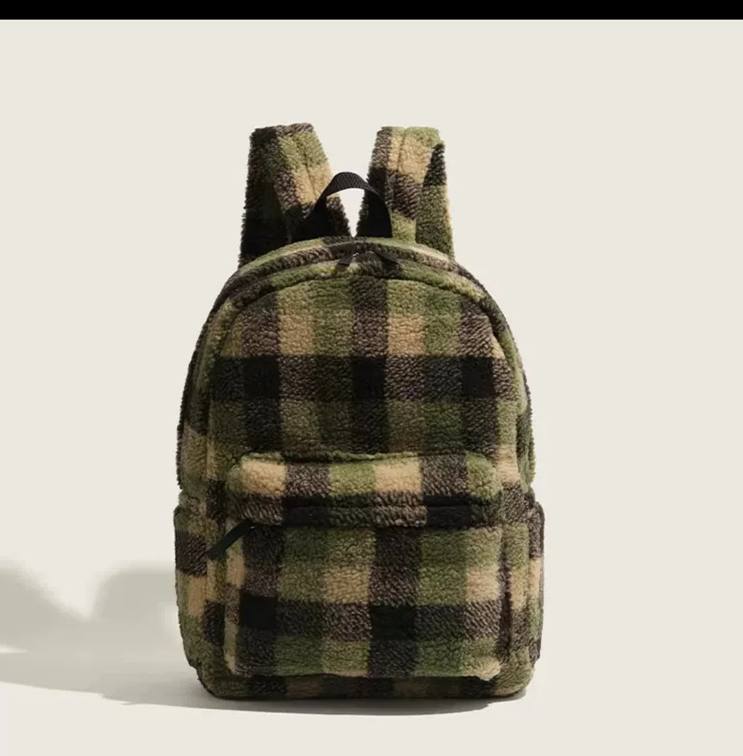 Plush school bags