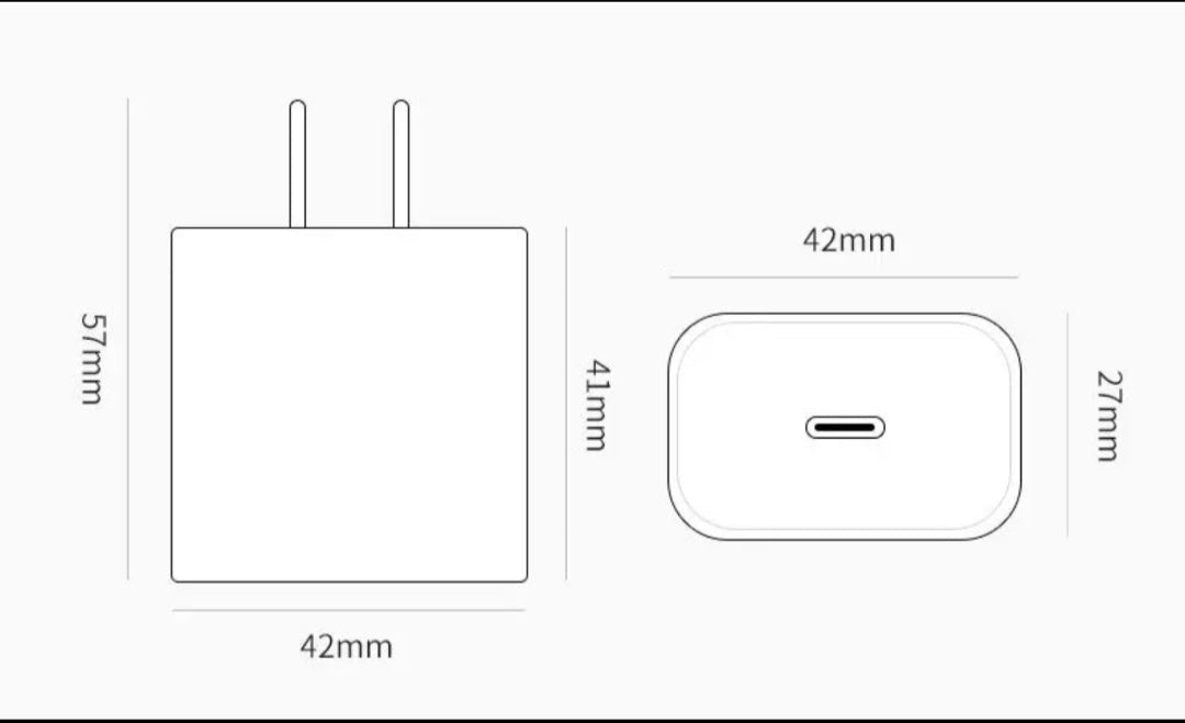 20 WATTS CHARGING ADAPTER