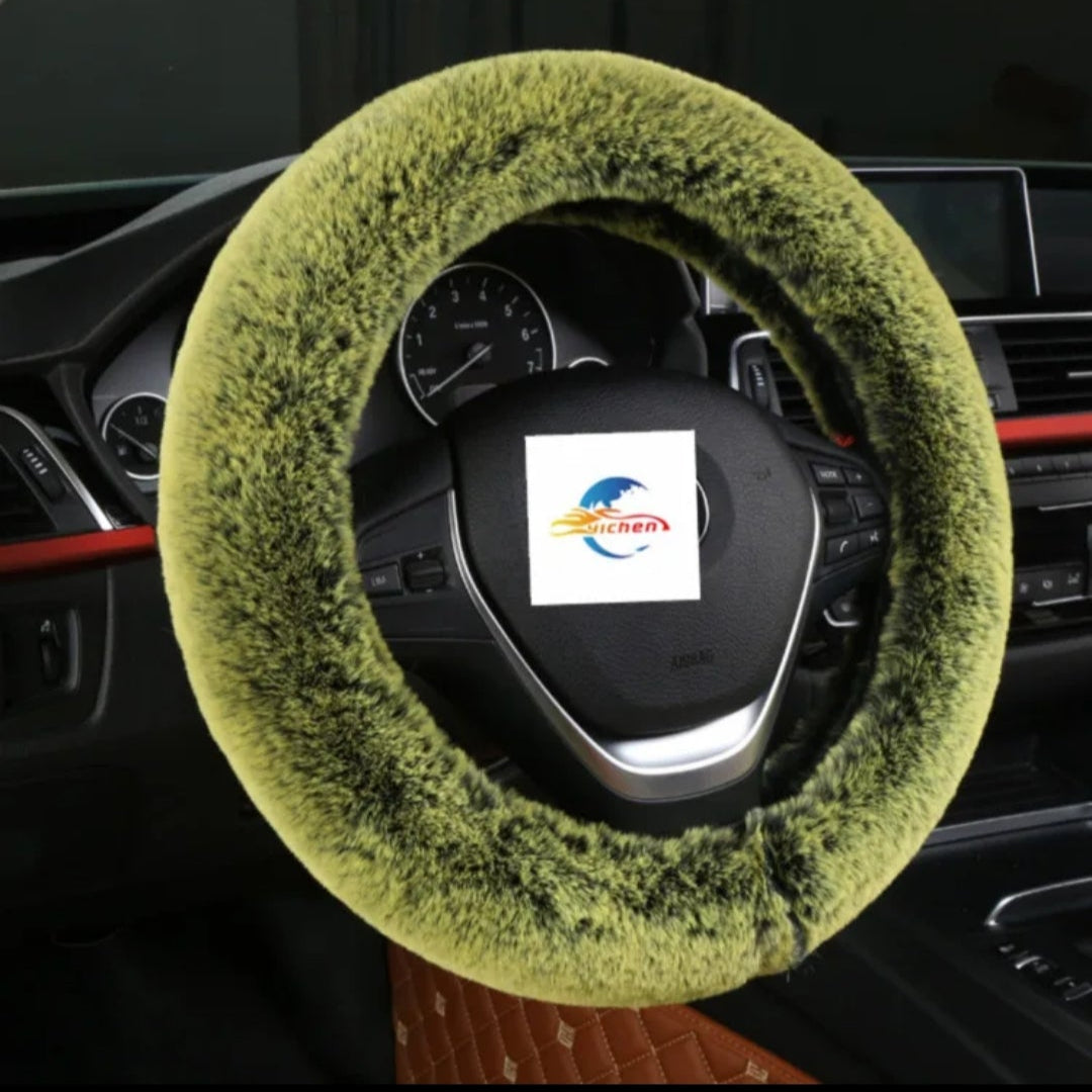 SOFT TOUCH STEERING WHEEL COVERS .