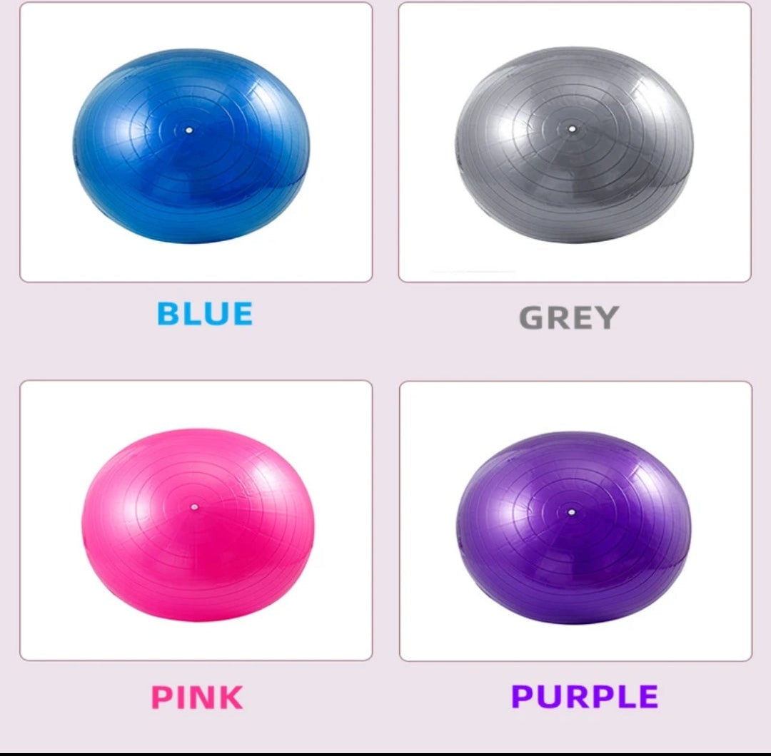 Fitness Ball — Pilates, Yoga & Birth Ball with Air Pump