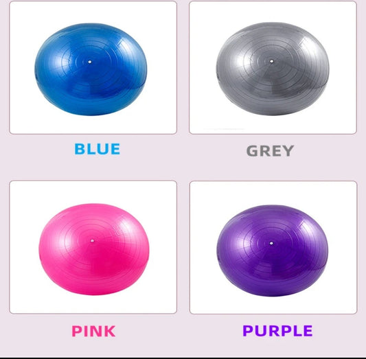 Fitness Ball — Pilates, Yoga & Birth Ball with Air Pump