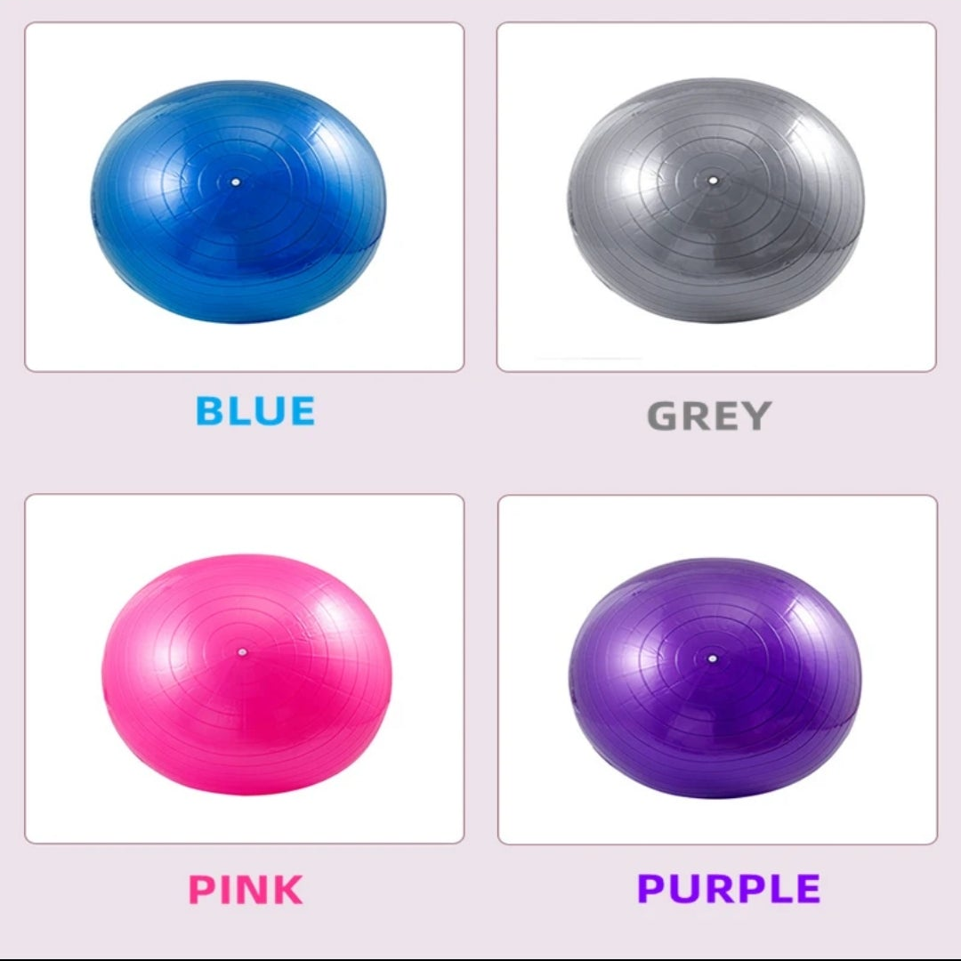 Fitness Ball — Pilates, Yoga & Birth Ball with Air Pump