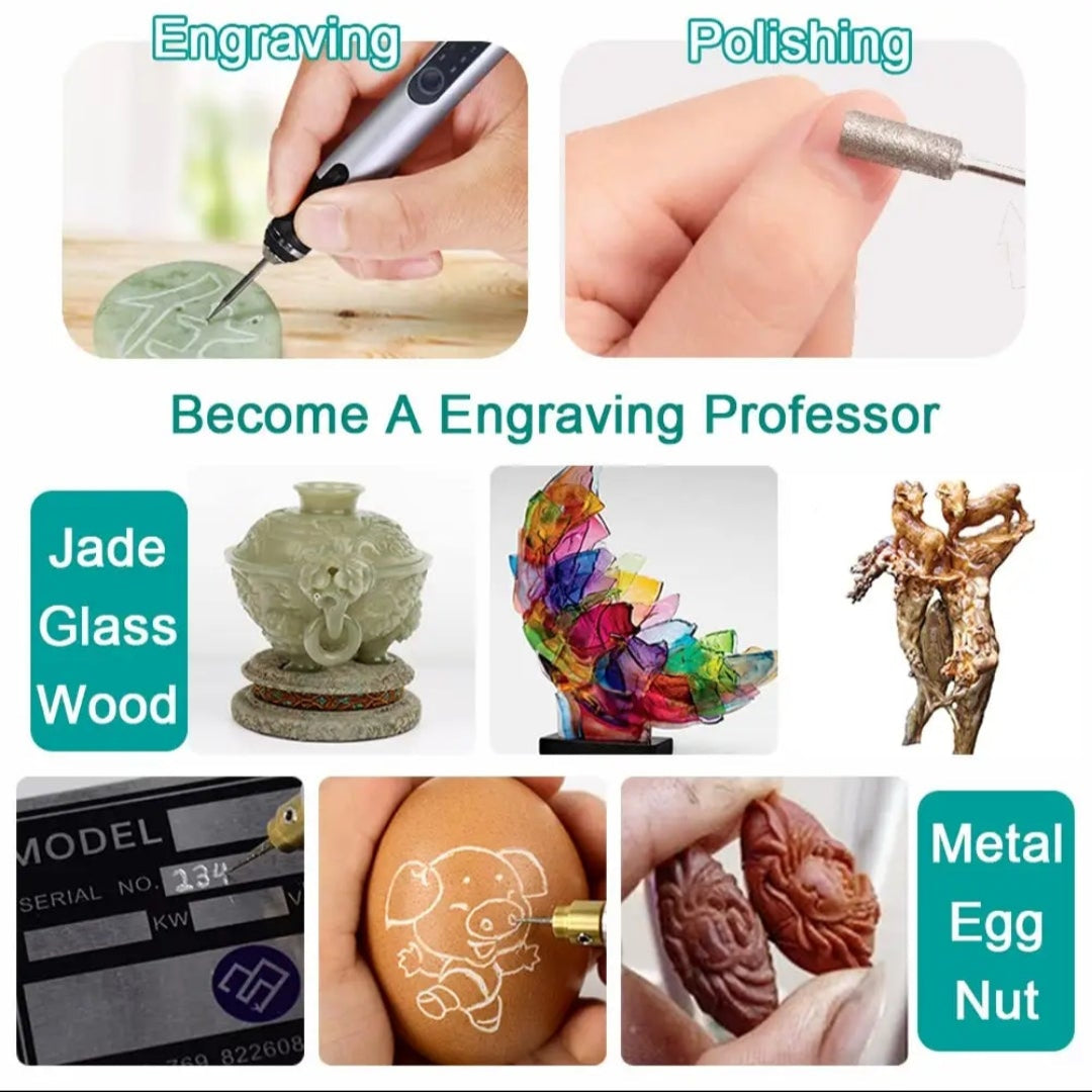 RECHARGABLE ENGRAVING SET
