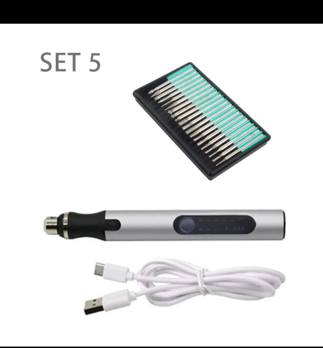 RECHARGABLE ENGRAVING SET