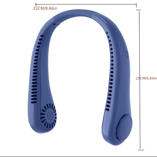 FLEXIBLE WIRELESS RECHARGABLE NECK FANS
