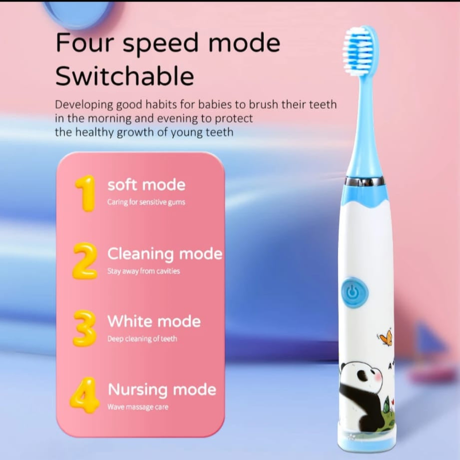 KIDS TOOTHBRUSH ----6 REPLACEMENT HEADS