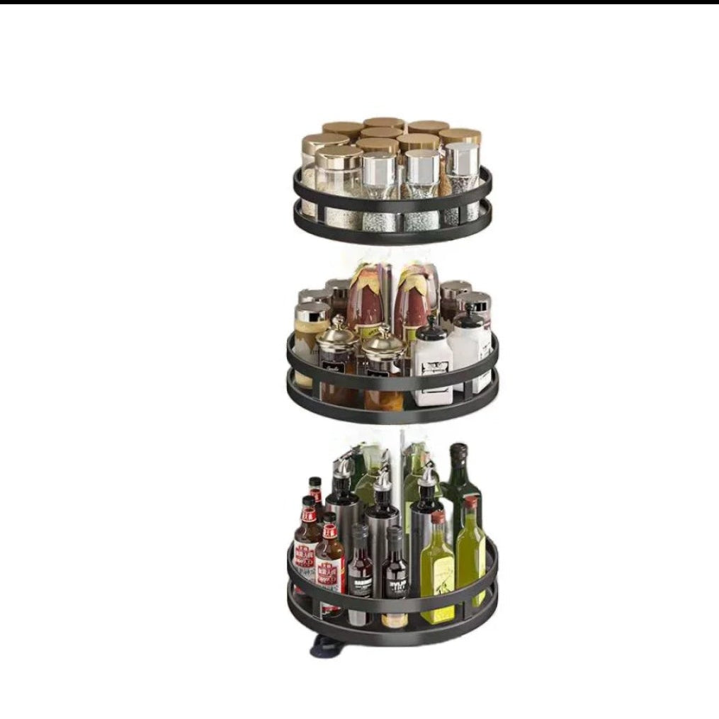 Lazy Susan Kitchen Organizer
