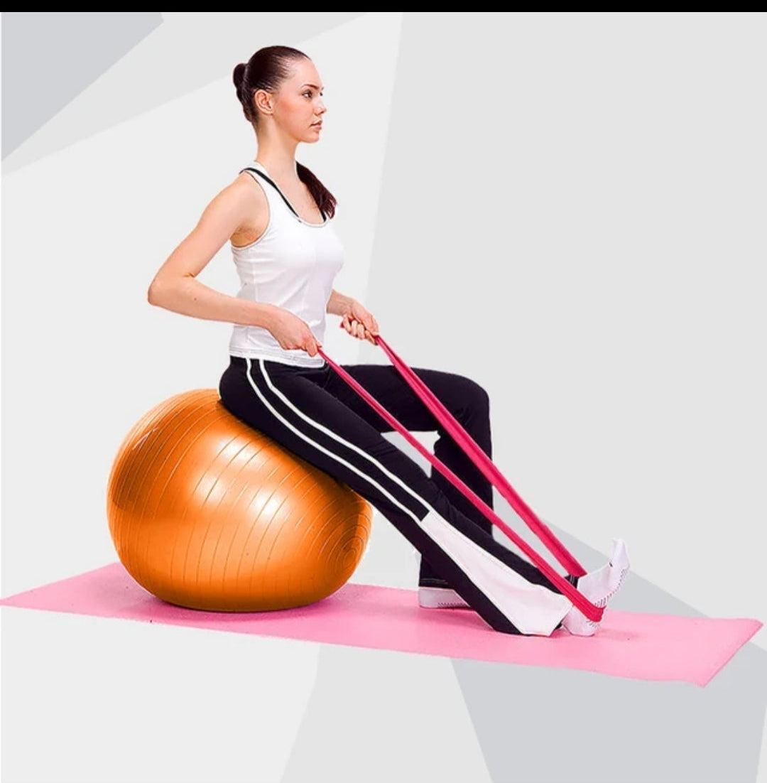 Fitness Ball — Pilates, Yoga & Birth Ball with Air Pump