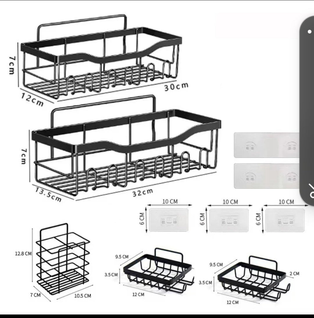 Bathroom  shower racks/kitchen storage organizer.