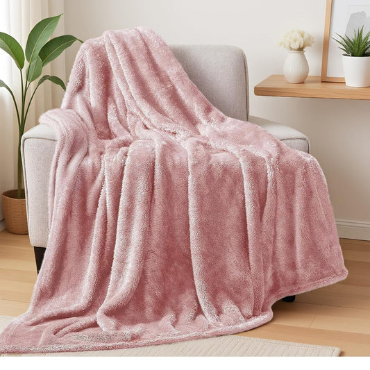 Blankets ,fluffy  plush light weight  throw blanket.