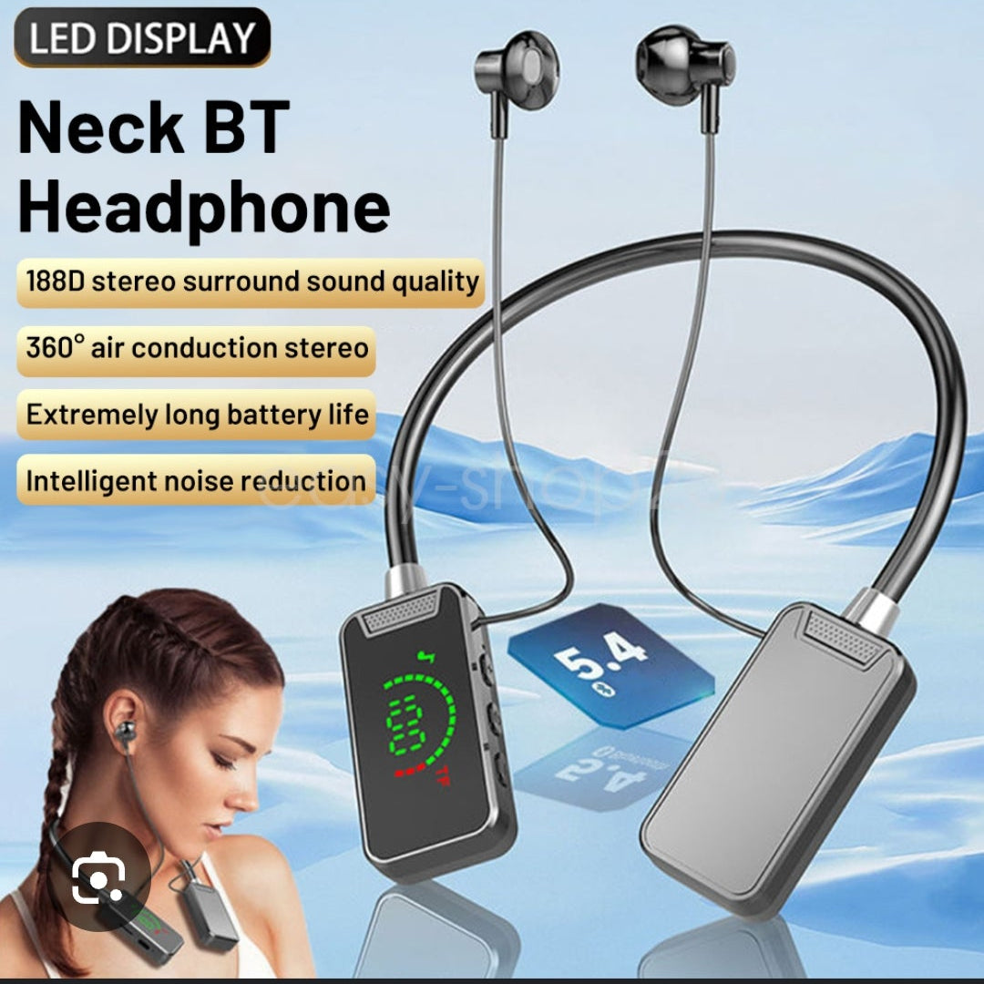 WIRELESS NECK HEADPHONES