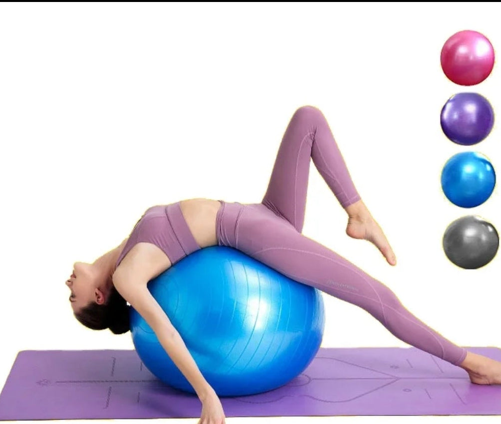 Fitness Ball — Pilates, Yoga & Birth Ball with Air Pump