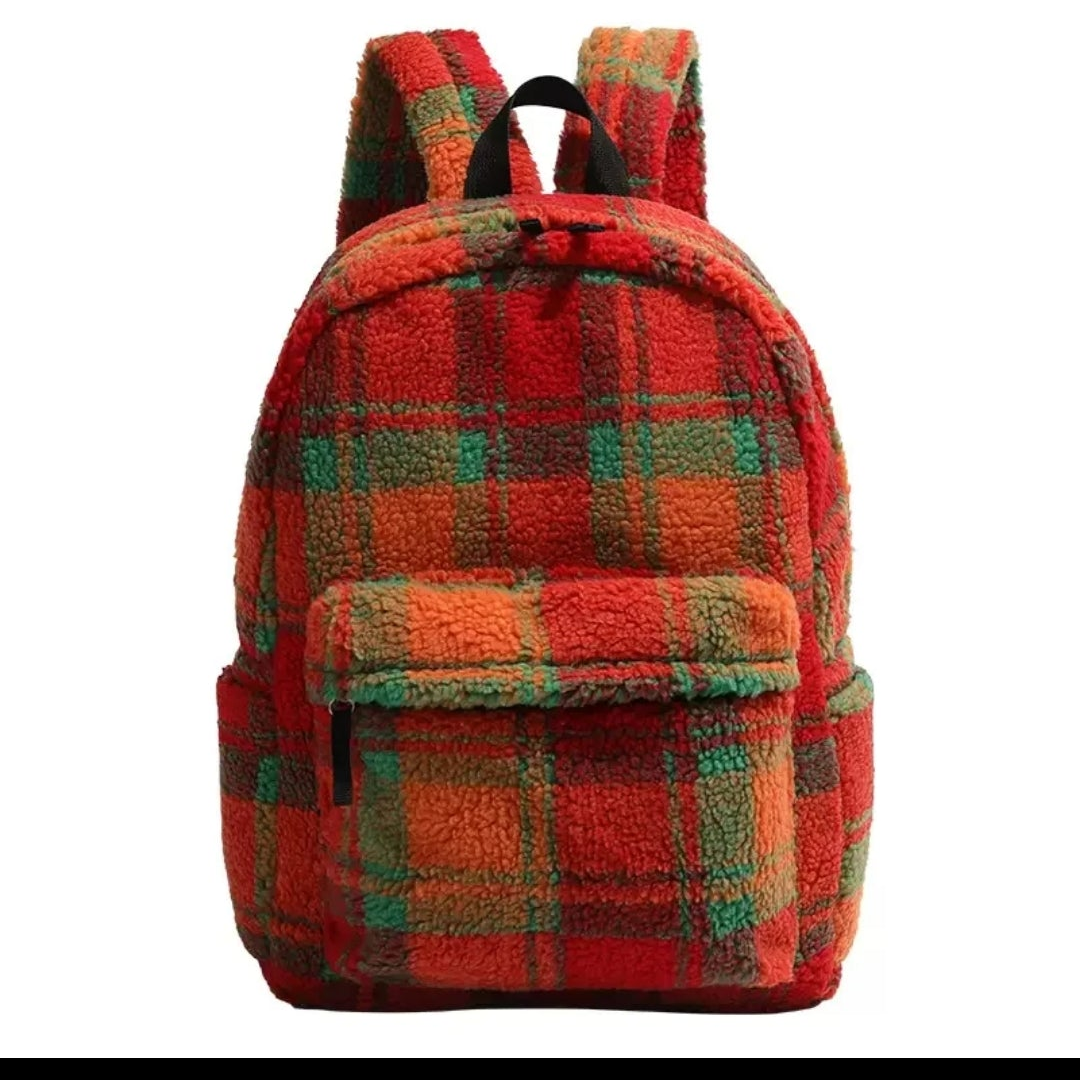 Plush school bags