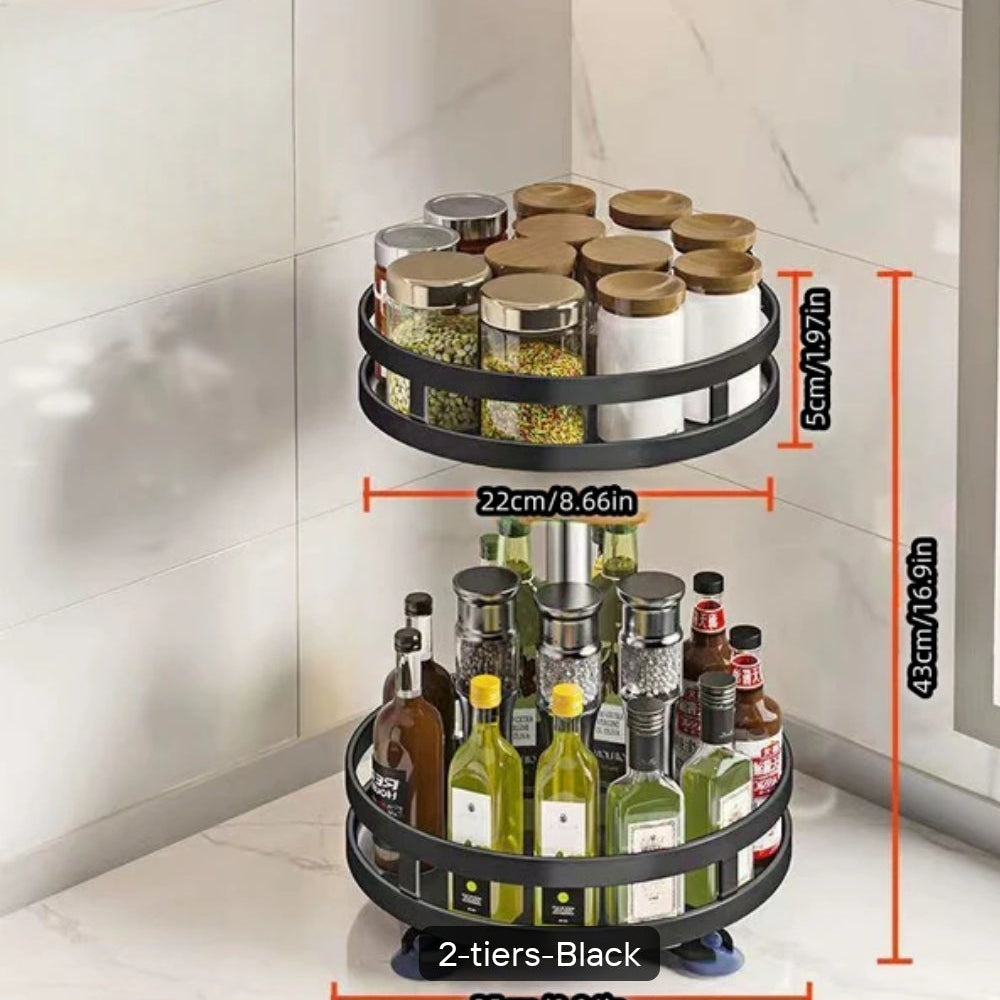 Lazy Susan Kitchen Organizer