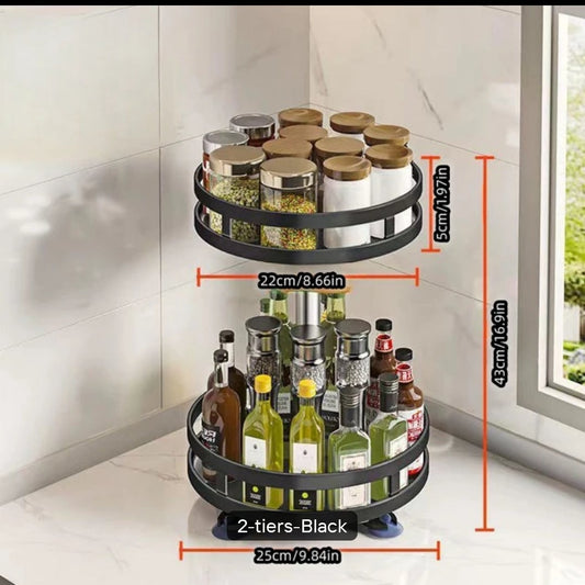 Lazy Susan Kitchen Organizer