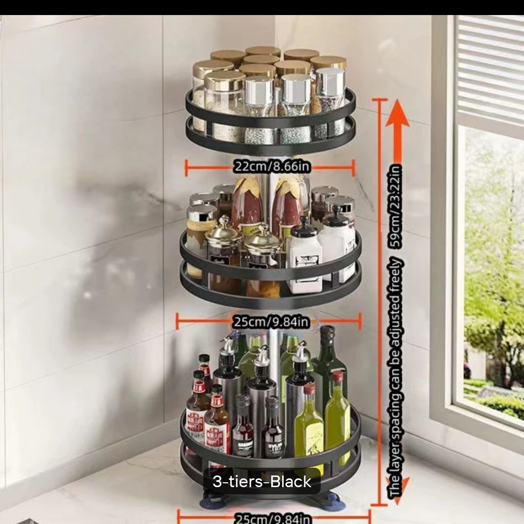 Lazy Susan Kitchen Organizer