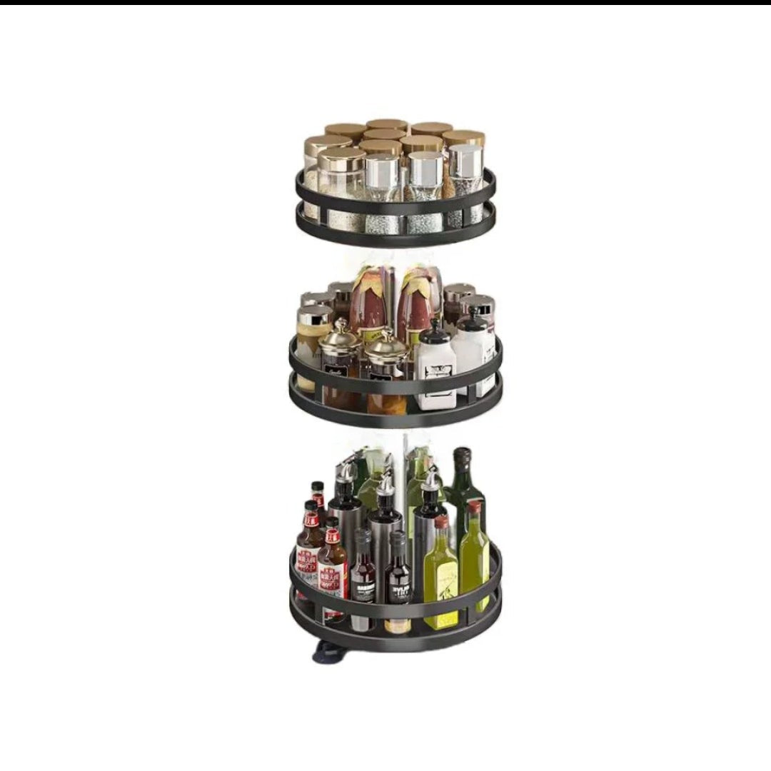 Lazy Susan Kitchen Organizer