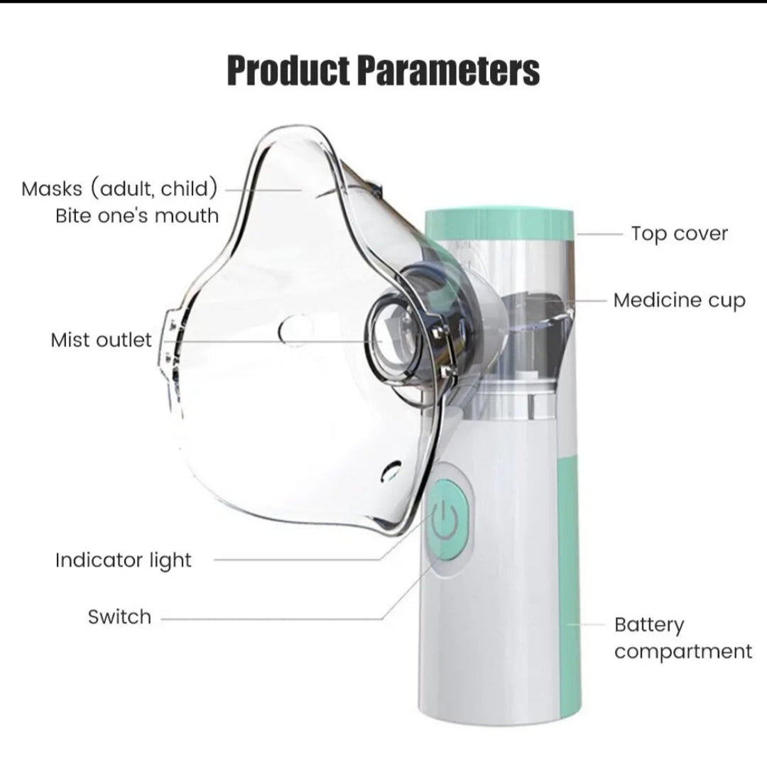 PORTABLE NEBULIZER BREATHING MACHINE